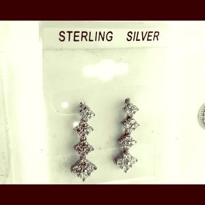 Real silver earrings